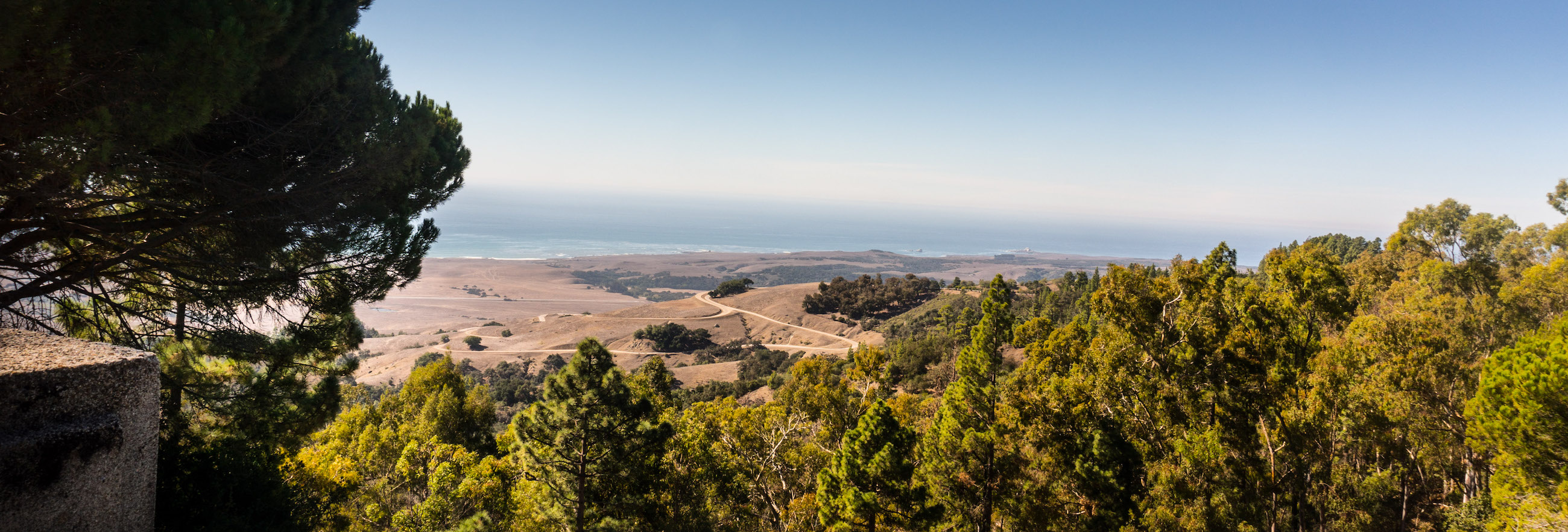 Coast from Hearst Castle