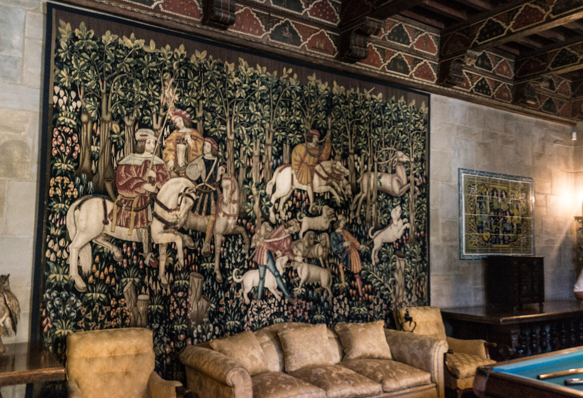 Hearst Castle Billiards Room